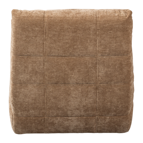 WOOOD relaxfauteuil elektrisch Hein - Geweven Ribstof - Lichtbruin - vtwonen shop