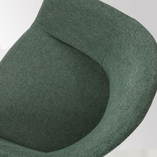 Nolon Nora-Otis Eetkamerstoelen Set van 2 - Donkergroen - Witte Poten - vtwonen shop