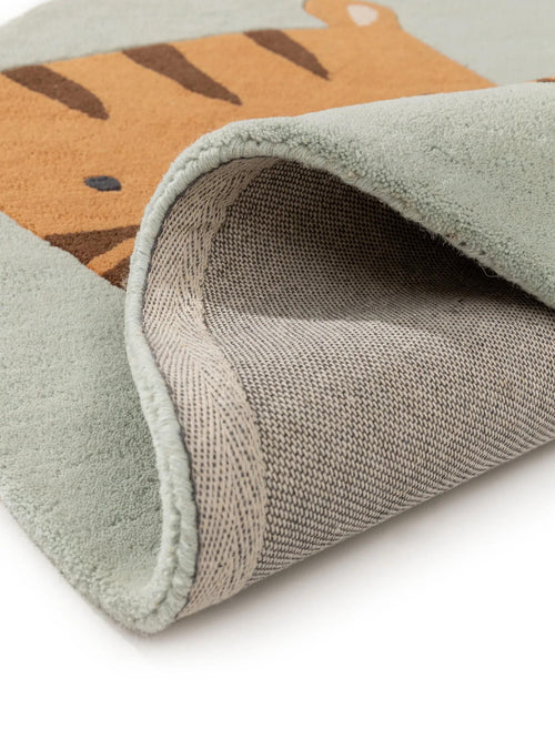 benuta kindervloerkleed Savannah - veelkleurig - 115x120 cm
