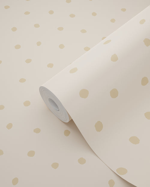 ESTAhome behang stippen beige - 53 cm x 10.05 m - 139722 - vtwonen shop