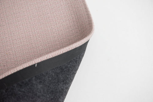 Jackies vloerkleed 8452Zag - Roze - 290 x 450 cm