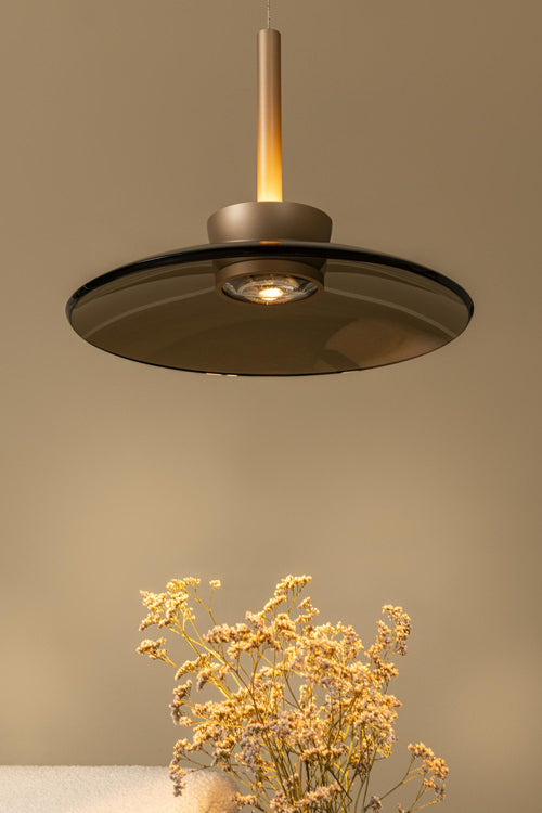 Lucide hanglamp SANTIAGO - Geïntegreerde LED - Amber - vtwonen shop