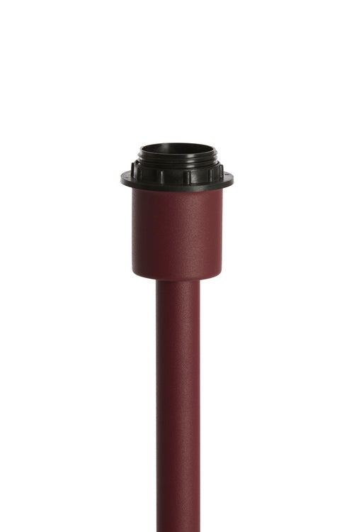 Light & Living lampvoet WASHINGTON - Ø14x39.5cm - rood