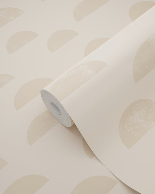 ESTAhome behang grafisch motief beige - 53 cm x 10.05 m - 139735 - vtwonen shop