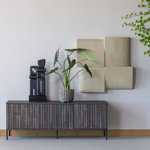WOOOD tv-meubel New Gravure - Essen - Espresso - 56x150x44