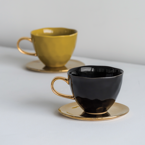 Urban Nature Culture Good Morning kopje Cappuccino / Tea - Black - 11x8cm