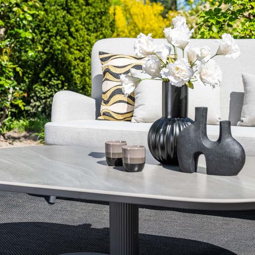 Garden Impressions Loungetafel Liam 130x70xH40 - donker grijs