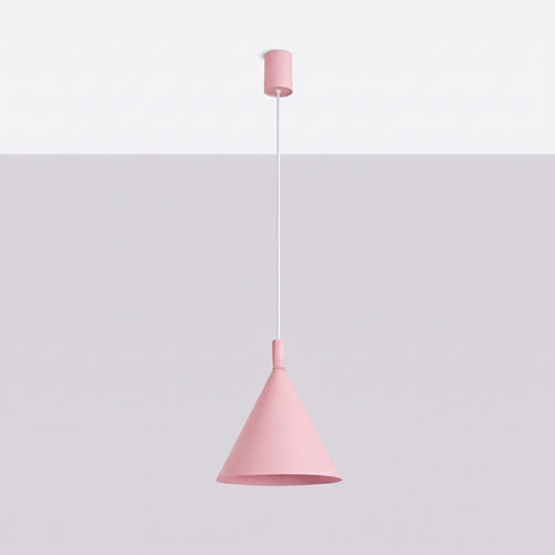 Sollux Lighting Hanglamp NOX 25 roze - 24,5x24,5x140cm