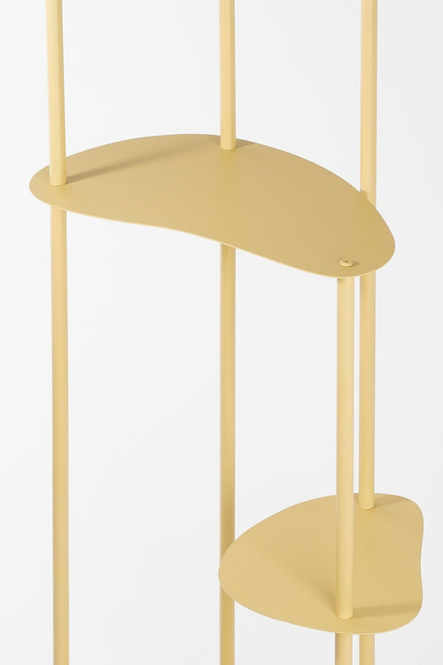 Mica Decorations  Fonda Plantentafel - L48 x B27 x H140 cm - Metaal - Lichtgeel - vtwonen shop