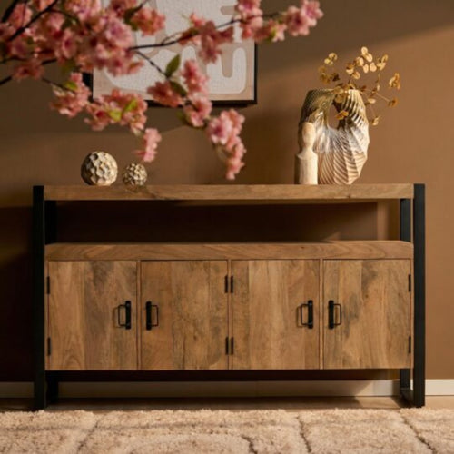 Starfurn Dressoir Britt - Naturel Hout - 175x45x90cm