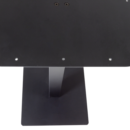 WOOOD vierkante bartafel poot Bistro - Metaal - Zwart- 105x50x50