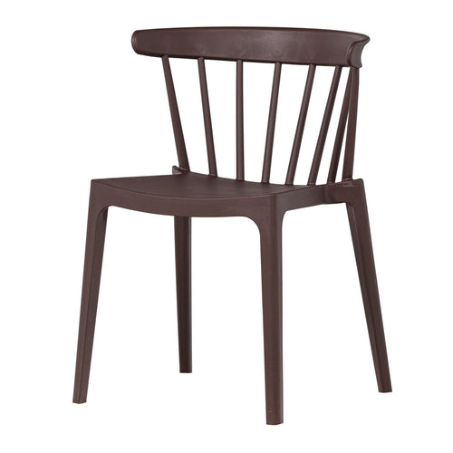 WOOOD tuinstoelen Bliss - Kunststof - Jadegroen - 75x52x53 - Set van 2