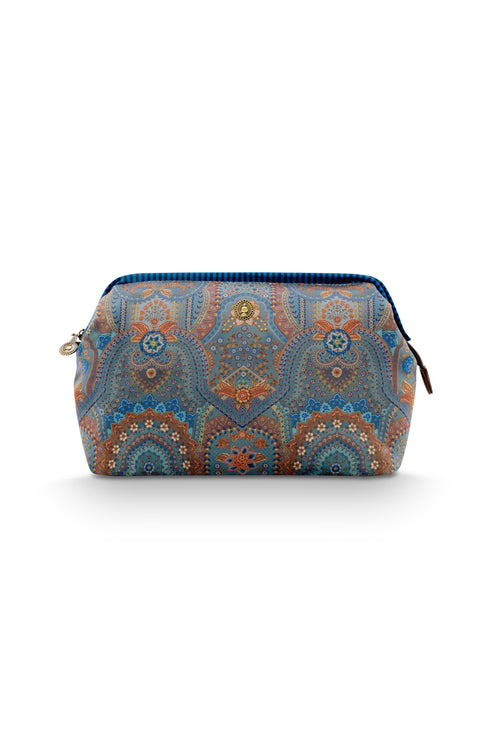 Pip Studio - Cooper Make-up Tasje Dames - Jabali - Blauw - 30x13.8x20.7cm - vtwonen shop
