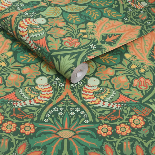William Morris at Home Vliesbehang - Dove & Rose Woodland