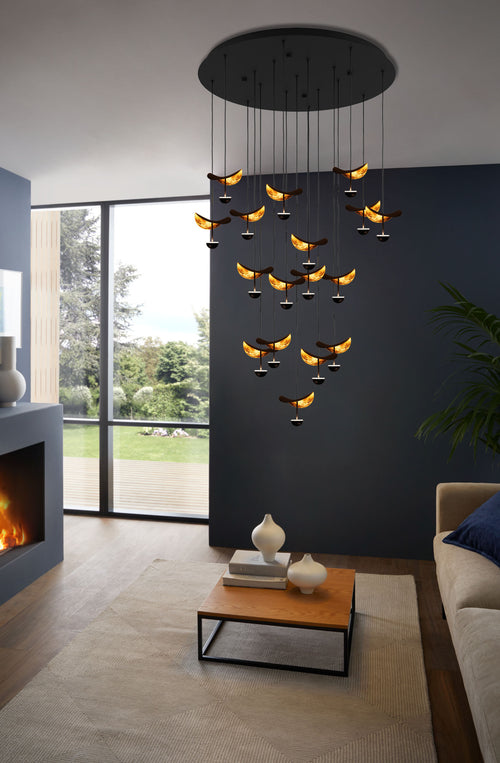 Stars of Light hanglamp Dracera - goud