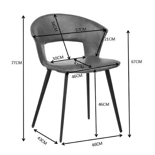 Kare Design Stoel Reunion