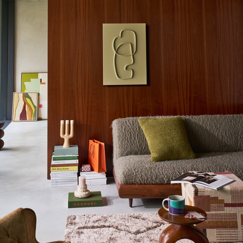 Urban Nature Culture wanddecoratie Vuori - 60x51.5x5cm - vtwonen shop