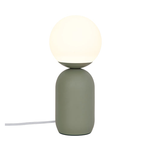 Nordlux Notti Tafellamp - Ø15cm - E14 - Groen