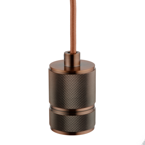 Lighto - Pendel Koper - Inclusief Lichtbron Helder - Classic - 1.5m Snoer - Met Plafondkap - vtwonen shop