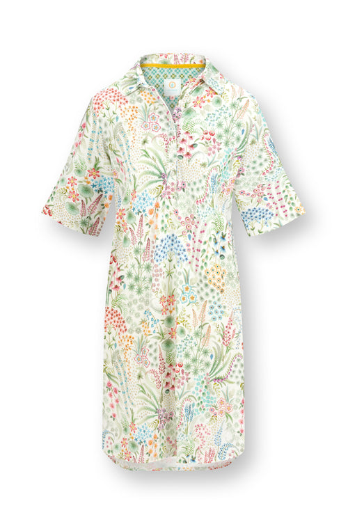 Pip Studio - Dewi Nachthemd - Dames - Querida - Wit - S - vtwonen shop