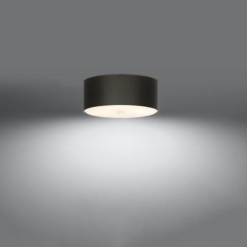 Sollux Lighting Plafondlamp SKALA 30 zwart - 30x30x22cm