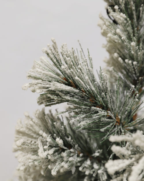 Black Box Trees Dinsmore Kunstkerstboom in Jute - H60 x Ø50 cm - Frosted Green