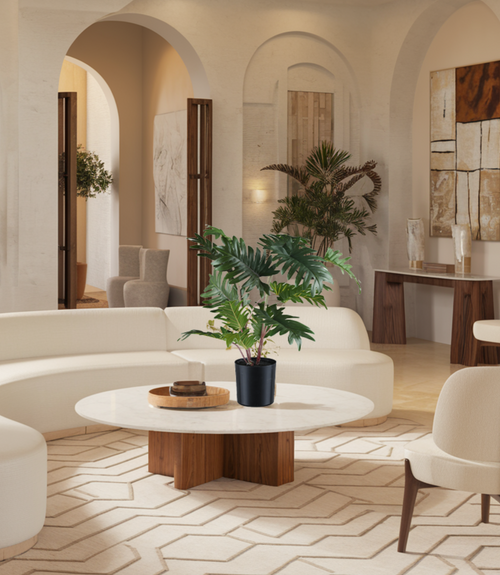 Flourify kunstplant - Monstera deliciosa - 50 cm - vtwonen shop