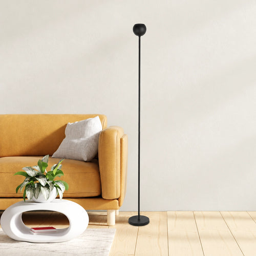 Searchlight vloerlamp Eindhoven - 1 lichts - 20  x 180   cm - zwart