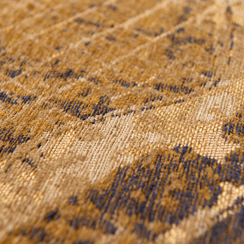Louis De Poortere binnen & buiten machinewasbaar vloerkleed Cities New York van 40% gerecycled PET - geel - 240x240cm