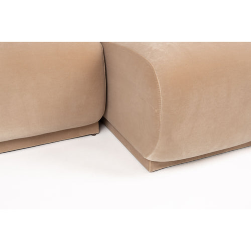 Zuiver Hazel 4-Zitsbank Rechts Beige