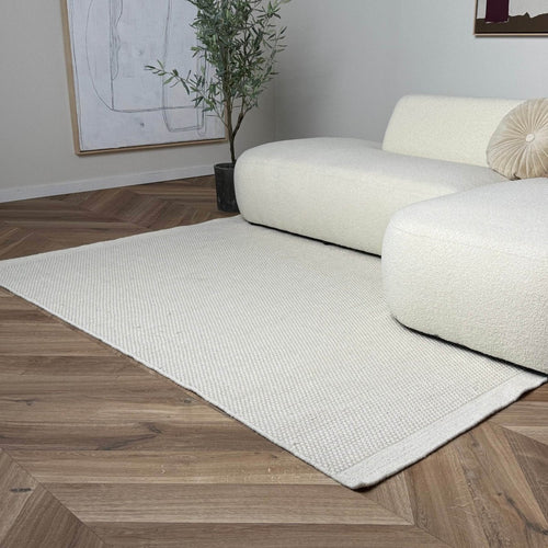 Wollen vloerkleed Taff wit/beige - Interieur05 - 340 x 240 cm - vtwonen shop