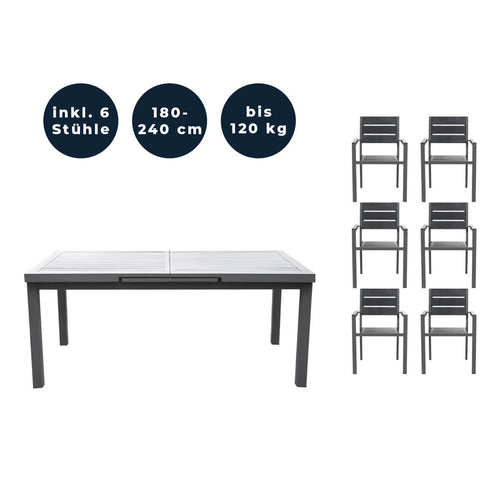 Home Deluxe Zitgroep CALIDO MADERA Hoeveelheid: 7 stuks. - vtwonen shop