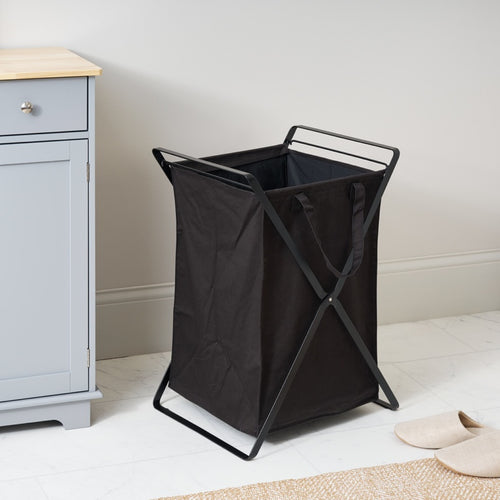 Yamazaki Wasmand met Uitneembare Waszak - Tower - Zwart