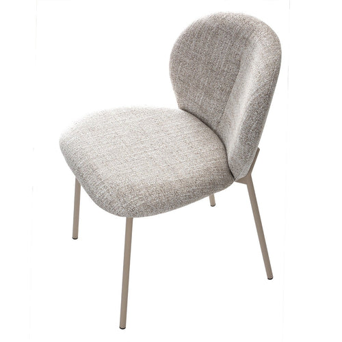 Calicosy - Set van 2 Stoelen AMBRE - Beige 60x48x80 cm