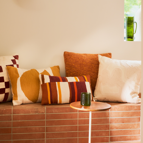 Urban Nature Culture kussen Kedi, off white - 50 * 50 cm