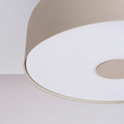 Sollux Lighting Plafondlamp OMIQ taupe - 30x30x15cm