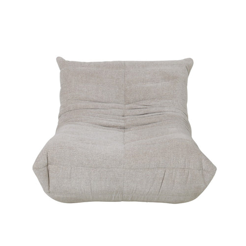 Giga Meubel Fauteuil Bear - Taupe Stof - 87x97x69cm - vtwonen shop