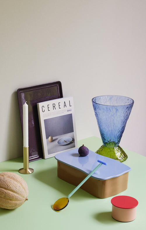 Hübsch kandelaar Sleek - ijzer - ø7xh12cm - vtwonen shop