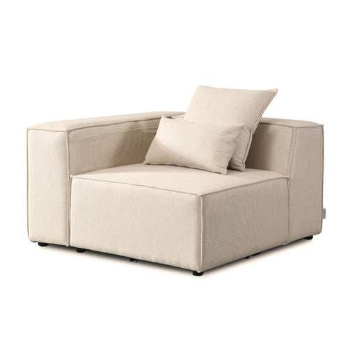 Home Deluxe Bank VERONA Beige Hoekbank Links - vtwonen shop
