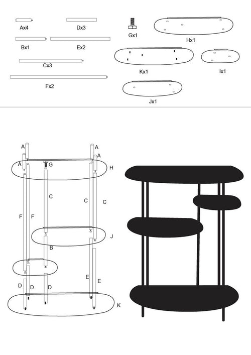 Mauro Ferretti console - 118x34x82 cm - ottanio