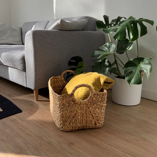 Calicosy - Opbergmand Woonkamer - Beige - 27x46x27 cm