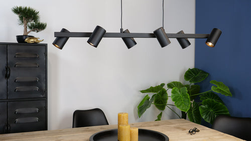EGLO hanglamp Gatuela 1 - e14 - 116 cm - zwart
