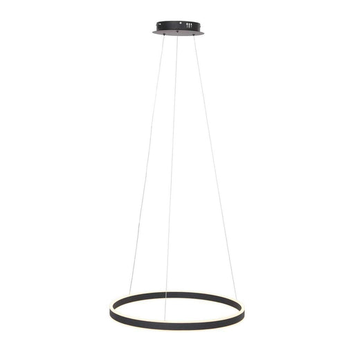 Steinhauer hanglamp Ringlux - 1 lichts - 60x 170 cm - zwart - vtwonen shop