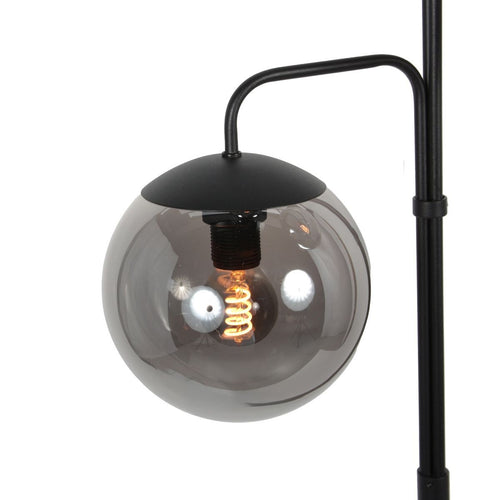 Steinhauer vloerlamp Bollique - 3 lichts - 24  x 172   cm - zwart