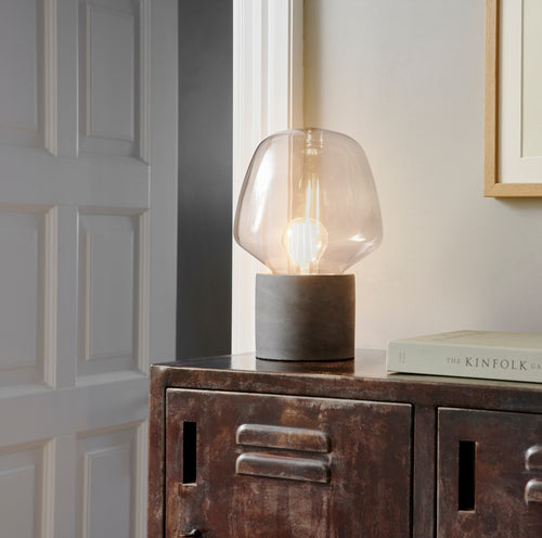 Nordlux Christina Tafellamp - Ø19,5cm - E27 - Antraciet - vtwonen shop