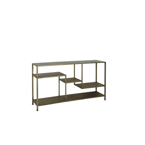 Light & Living tafel  - goud - 141x37x81 cm
