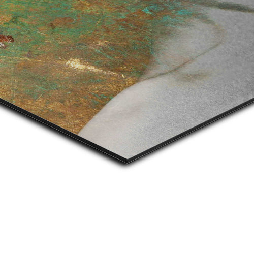 Reinders alu-dibond Vrouw met bloemenkrans - 70x50cm