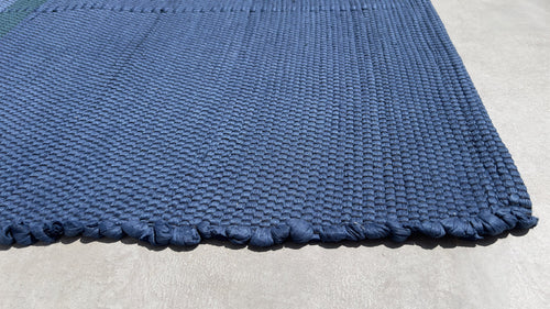 AFK Living vloerkleed Leonor - handgemaakt - Katoen en gerecyclede vezels - 140 x 200 cm