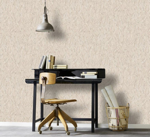 Erismann behang effen zand beige - 53 cm x 10.05 m - 661463 - vtwonen shop