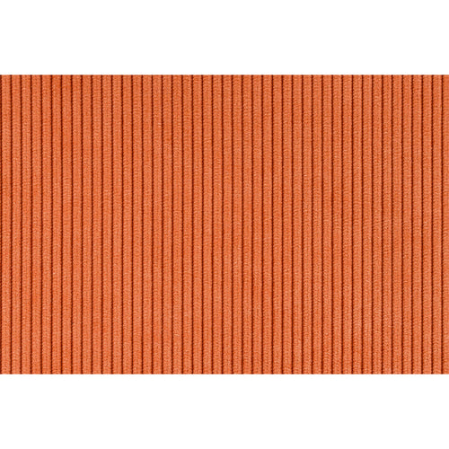 Zuiver Ridge Rib Eetkamerstoelen Oranje - Set van 2